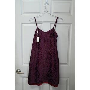 00's Philosophy di Alberta Ferreti Velour Floral AOP Dress